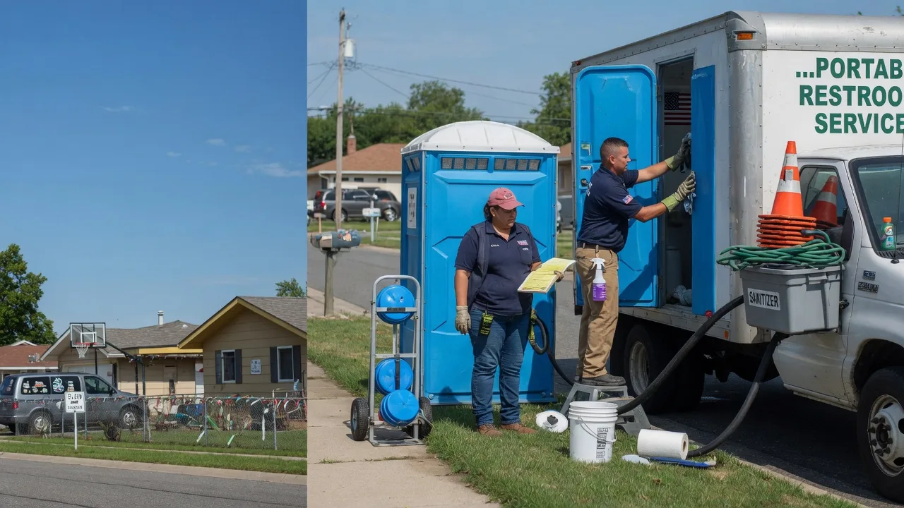 Portable Toilet Rental in Liverpool, IL near me